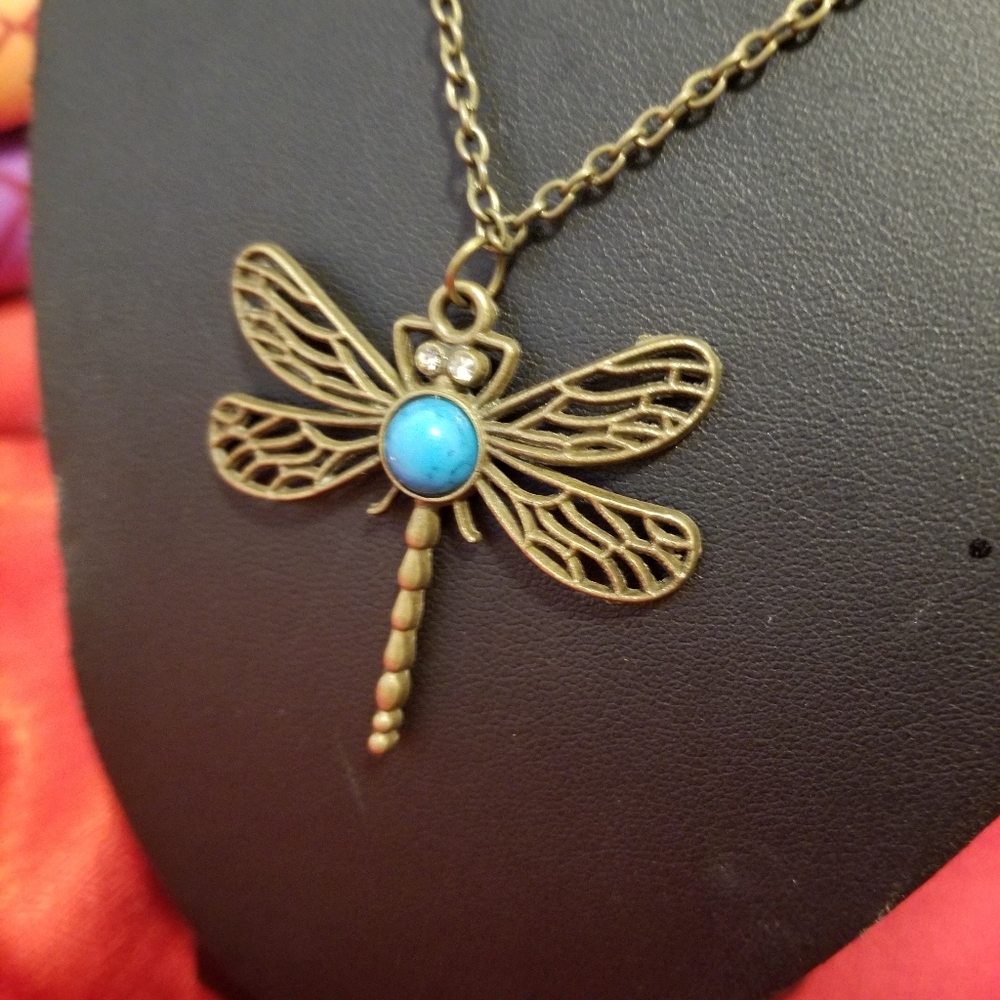 Dragonfly Necklace.